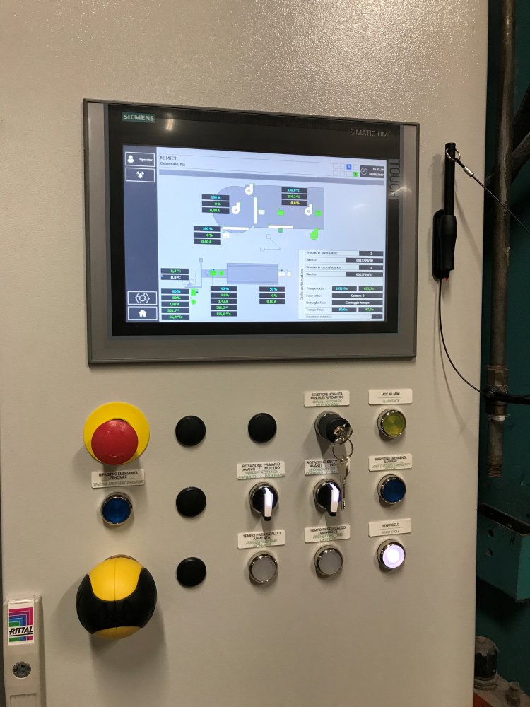 Un nuovo livello di efficienza tecnologica: revamping completo di una macchina rotazionale