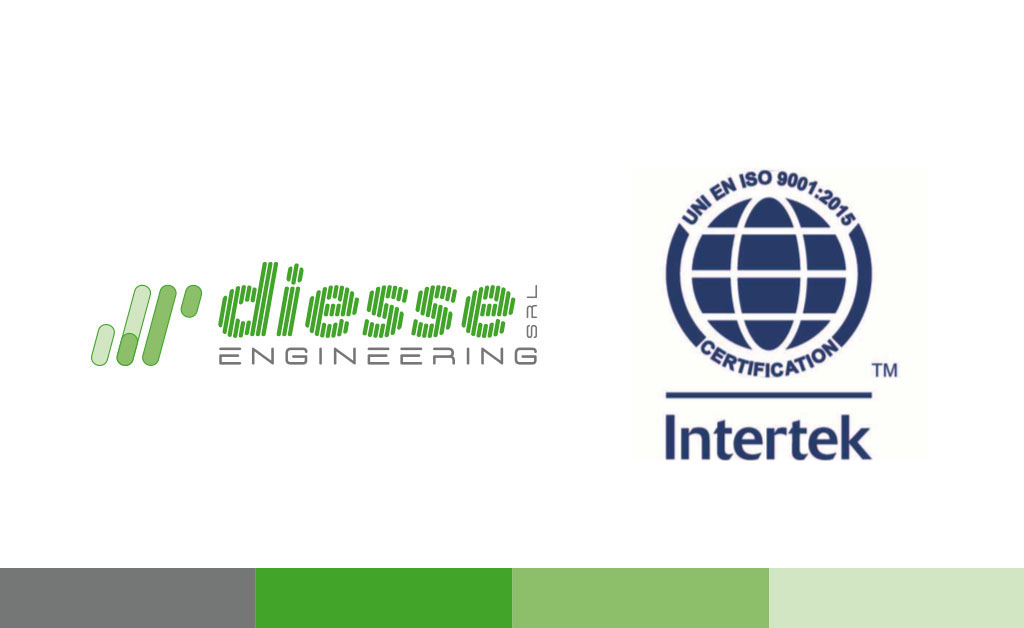 Diesse engineering certificata ISO 9001